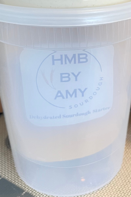 Sourdough Starter (dehydrated) 32oz. Plastic (BPA free) Container Kit